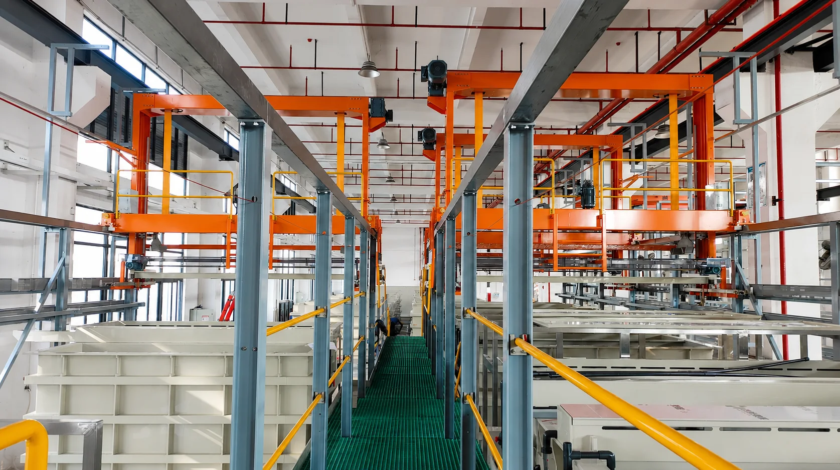 Plating line systems