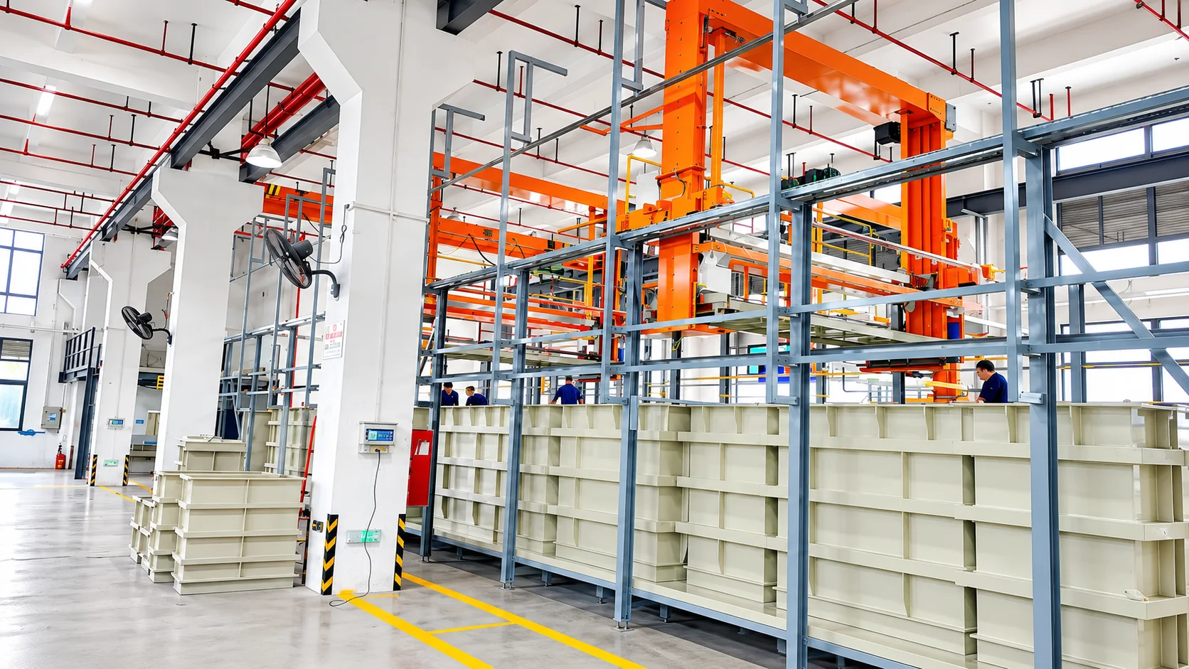 Automated plating line engineered by ES-PRO