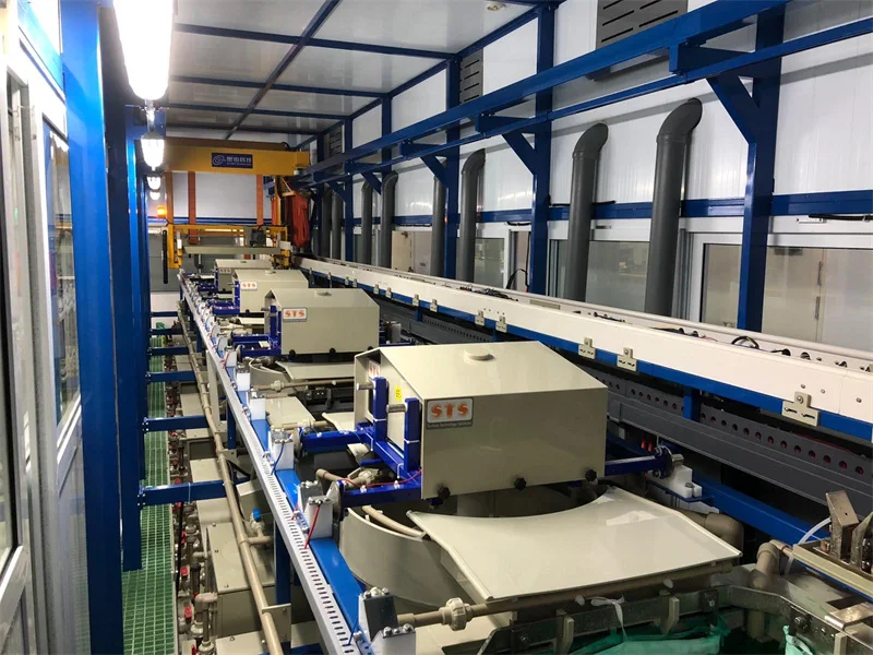 Custom plating plant design and equipment simulation