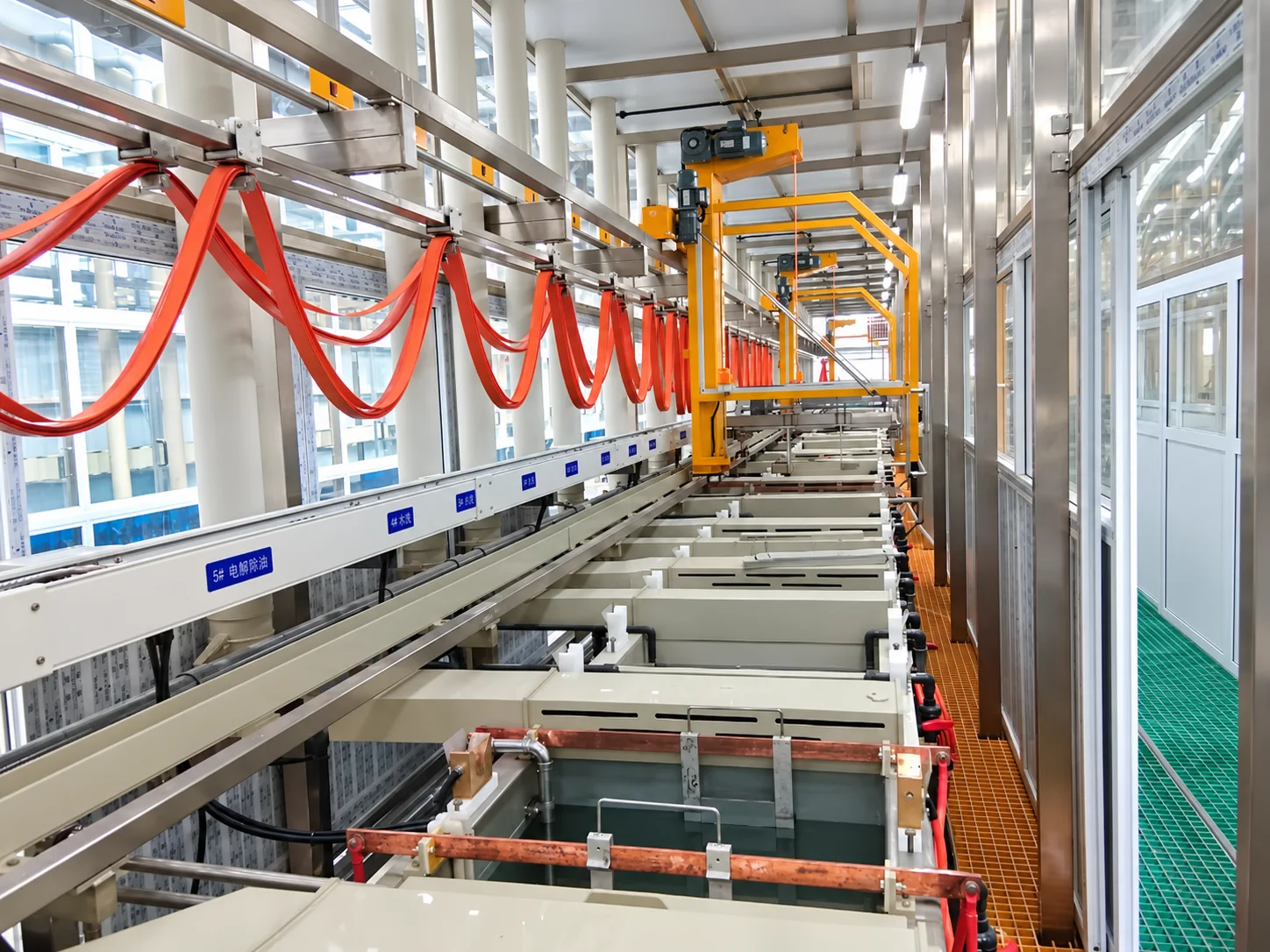 Automatic Gold & Silver Plating Line for Aluminum Parts